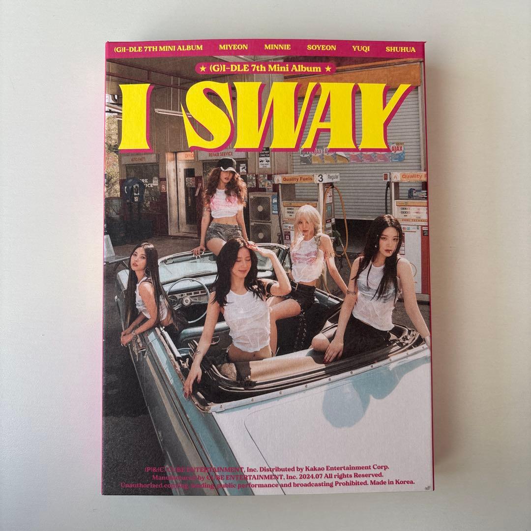 (G)IDLE I-DLE ウギ i sway 封入 タワレコ トレカ チェキ